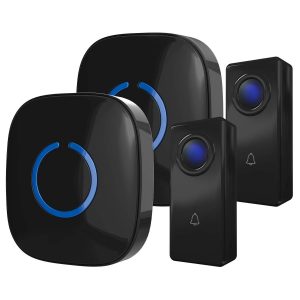 CROSSPOINT Wireless Doorbell Alert System by SadoTech