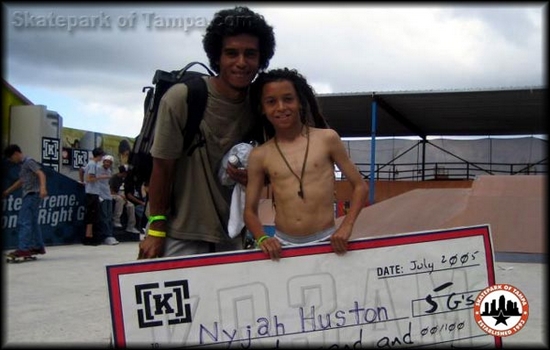 Nyjah Huston Father