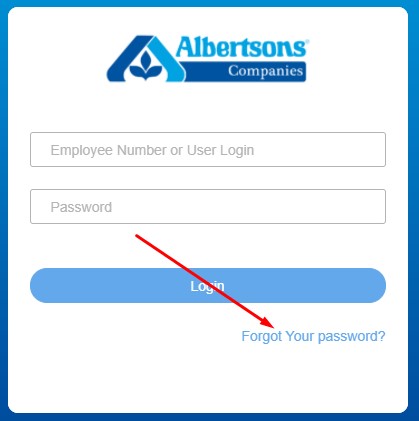 Albertsons Safeway Password Reset