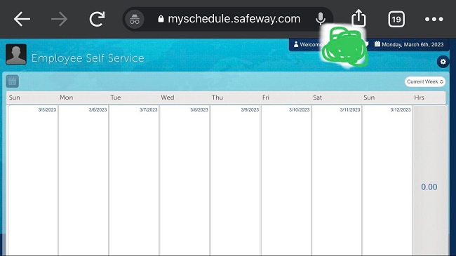 MySchedule Safeway Login