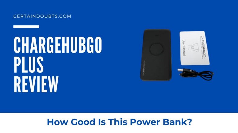 ChargeHubGO+ Review – How Good Is This Power Bank?