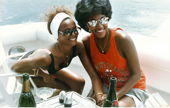 Robyn Crawford and Whitney Houston