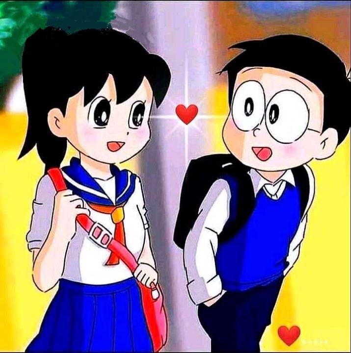 nobita and shizuka love photo dp
