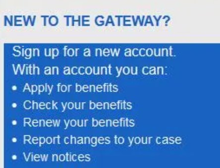 Georgia Gateway Create An Account