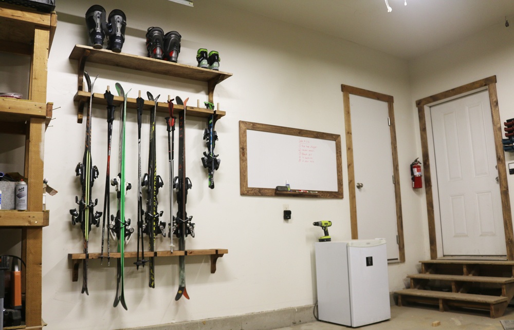 Ski Rack for Your Garage