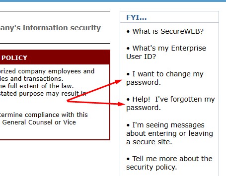 Feed Kroger Change Password