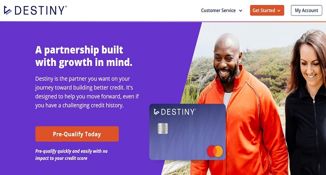 Destiny Credit Card