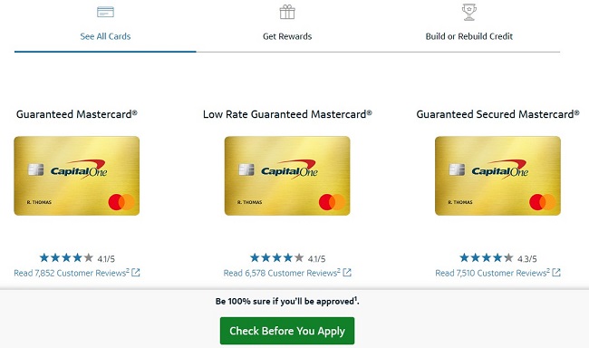 Capital One Credit Cards