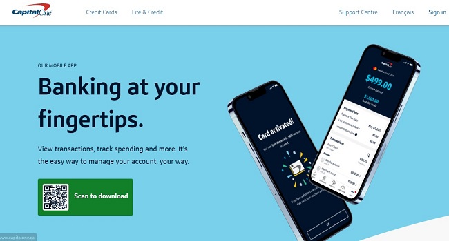 Capital One Mobile App