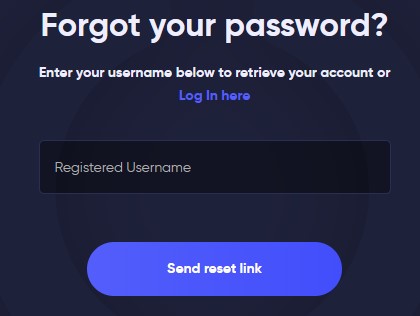 Crowd1 Password Reset