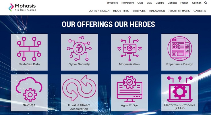 Mphasis Login Website