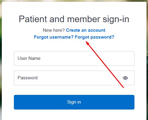 MyChart Park Nicollet Forgot Password