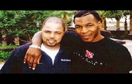 Darryl Baum With Mike Tyson